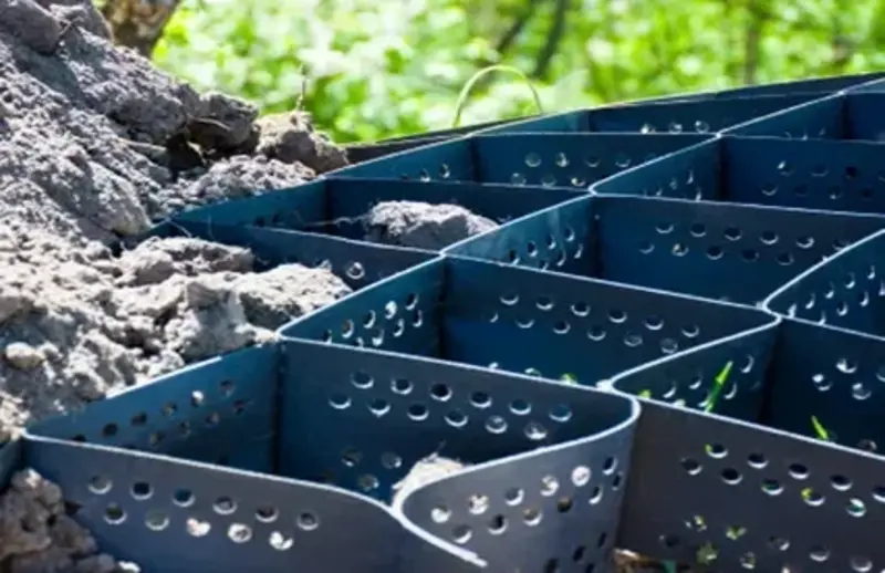 geocell ground grid for driveway-7