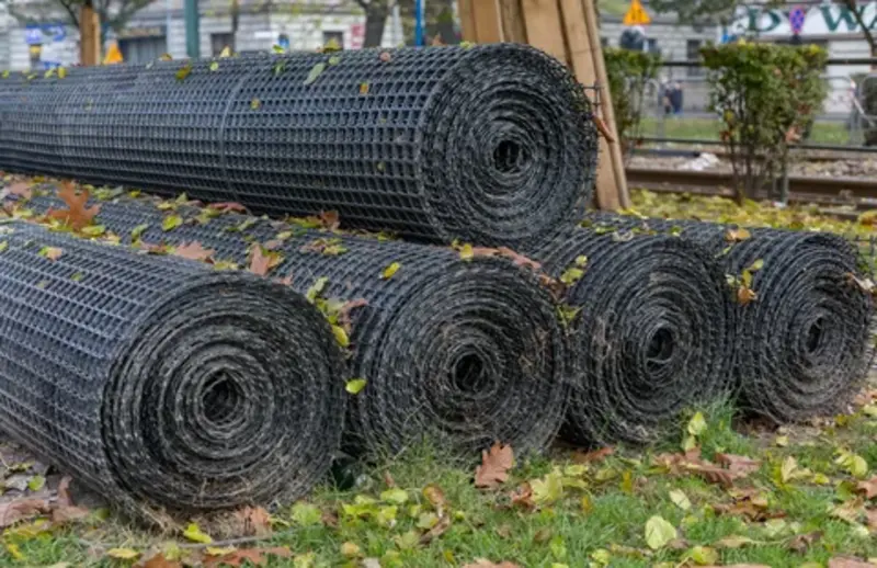 plastic geogrid mesh